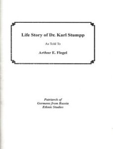 Life Story of Dr. Karl Stumpp
