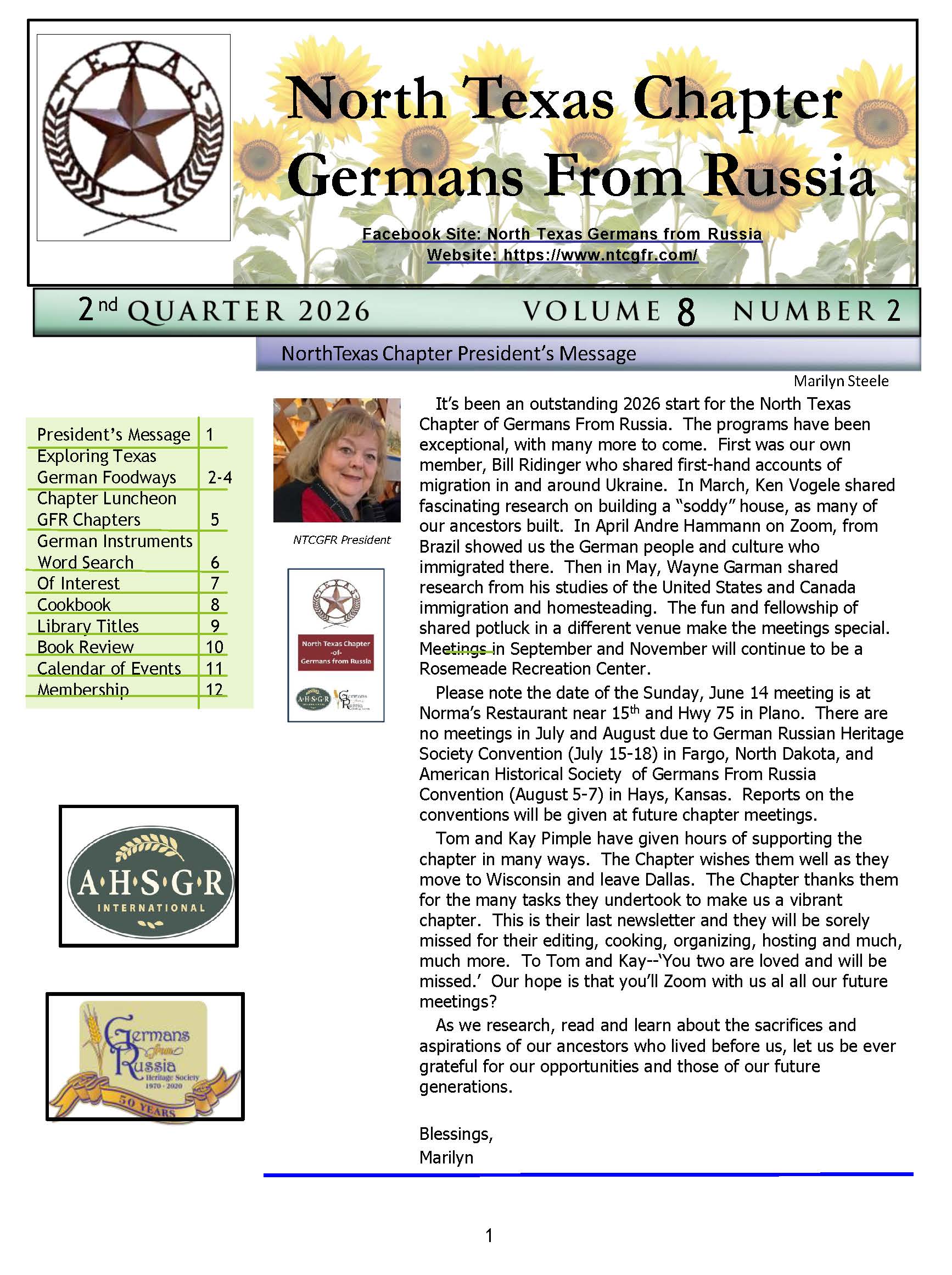 NTCGFR Newsletter June 2026 1